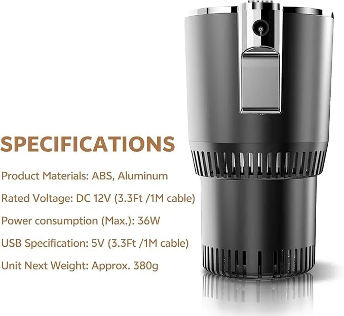 2-in-1 Smart Car Cup Warmer/Cooler Holder
