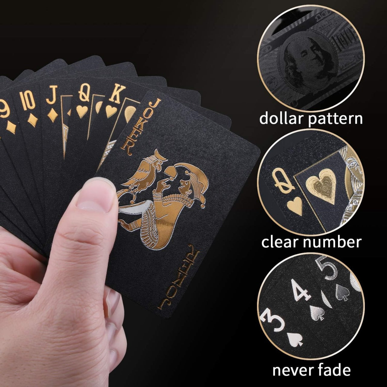 Playing Cards – Waterproof PVC, 54 Cards Set