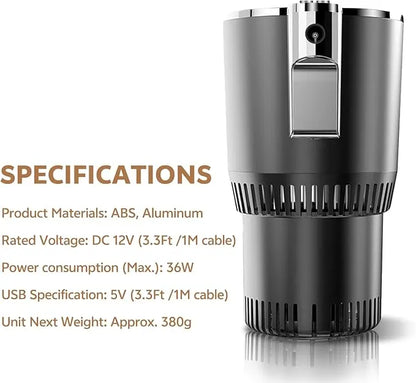 2-in-1 Smart Car Cup Warmer/Cooler Holder
